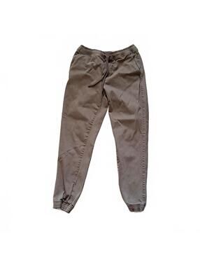 RSQ Brown Jogger Pants Size Small Cotton Spandex Blend